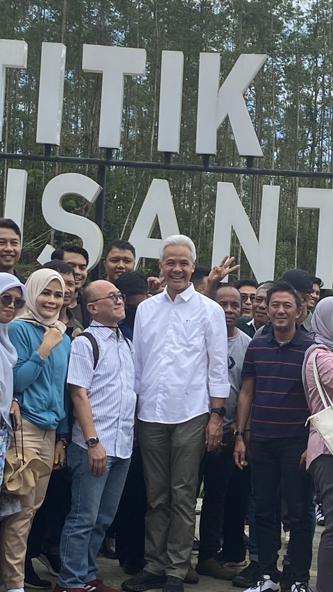 Kunjungi IKN, Ganjar Pastikan Lanjutkan Legacy Jokowi: Lanjut Gan!