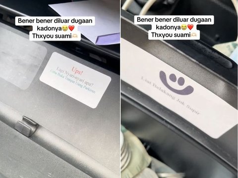 Cara Unik Suami Beri Kado Spesial untuk Istri Ini Viral, Bikin Warganet Iri