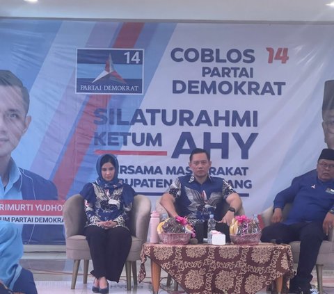 AHY Kampanye di Tangerang: Demokrat Saat Ini sedang Berjuang