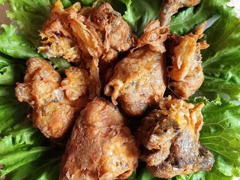 Resep Ayam Goreng Selimut Telur Garing