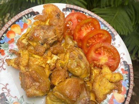 Resep Ayam Goreng Selimut Telur Lembut