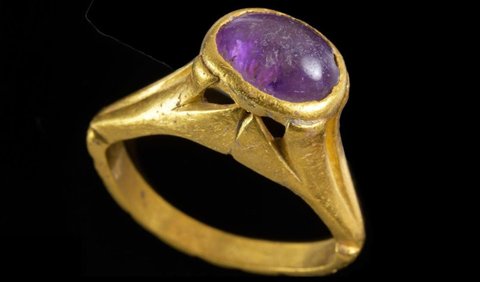 Cincin ungu yang ditemukan ini belum jelas siapa pemiliknya, tetapi diduga pemiliknya adalah orang kaya atau terpandang.