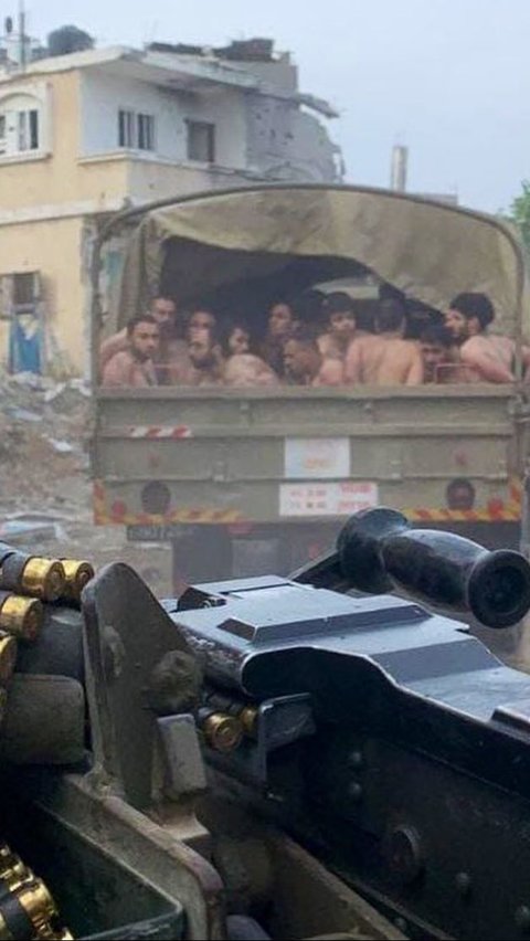Jika Hamas Perlakukan Tawanan dengan Baik, Tentara Israel Tangkapi Warga Sipil di Gaza lalu Lucuti Pakaiannya