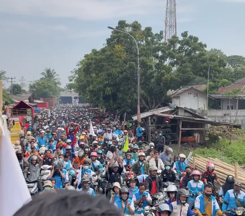 Jenderal Polisi Tegas di Depan Buruh yang lagi Demo 'Ayo Berunjuk Rasa di Kantor Gubernur, Saya Kawal'