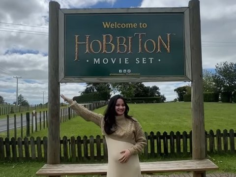 Foto-foto Sabrina Anggraini dan Belva Devara saat Berkunjung ke Lokasi Syuting Film The Hobbit di New Zealand, Seru Banget!