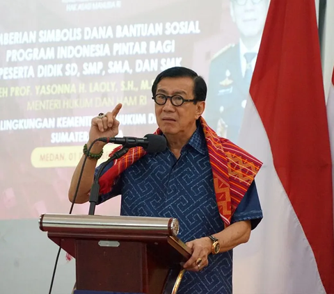 Yasonna soal Pengganti Wamenkumham Eddy Hiariej: Terserah Presiden