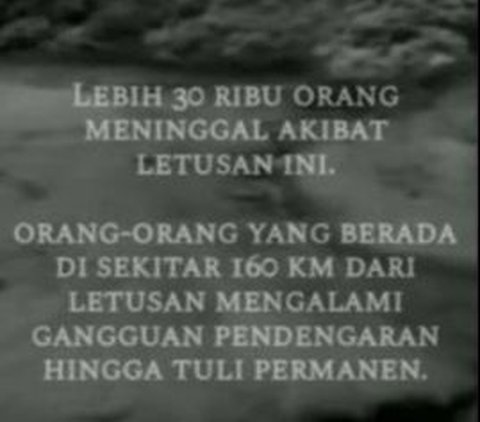 Ledakannya 10 Ribu Kali Lebih Dahsyat dari Bom Atom Hiroshima, Begini Suara Letusan Gunung Krakatau Tahun 1883 yang Bisa Bikin Tuli