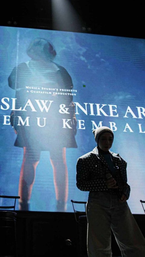 FOTO: Pakai Teknologi AI, Melly Goeslaw Duet Bareng Mendiang Nike Ardilla