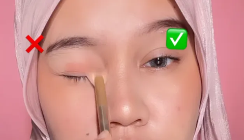 Jangan Geser Warna Eyeshadow