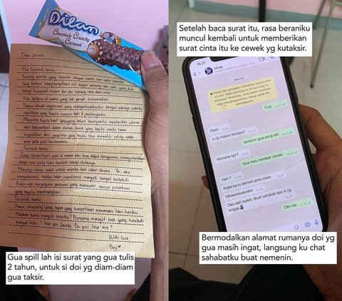 Pria Ini Akhirnya Berikan Surat Cinta yang Sudah Dibuat 2 Tahun Lalu, Endingnya Bikin Miris