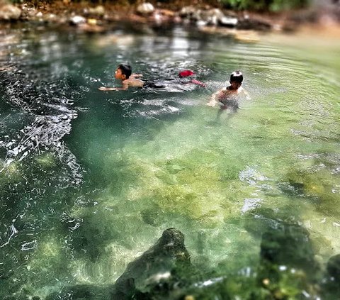 Rasakan sensasi alam yang segar dan penuh petualangan. <br /><br />Wisata ini cocok bagi orang dewasa maupun anak-anak. Selain mandi di sumber air jernih, ada sejumlah fasilitas lain yang tak kalah seru. Rafting, ayunan, perosotan anak-anak, komedi putar, hingga susur gua.