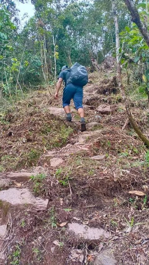 Beberapa waktu lalu, sang penjaga pendidikan ini harus menempuh perjalanan sehari untuk mengikuti tes P3K di Kota Mimika. Jalan yang dilewati sangat terjal, membelah pegunungan. Sedikit saja terpeleset, jiwa terancam. Terguling dan masuk ke jurang.