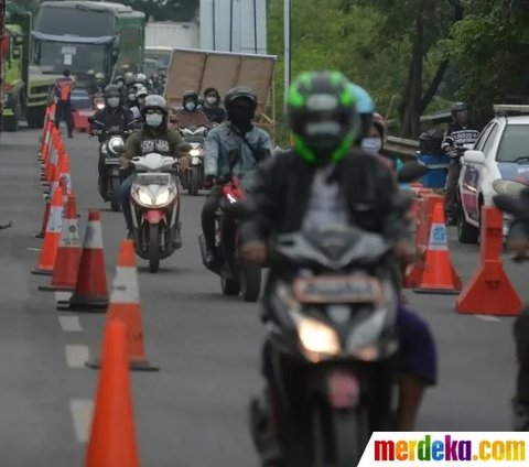 Mudik Lebaran 2023, Naik Sepeda Motor Bakal Disetop Polisi