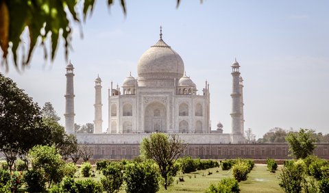 Taj Mahal Dibangun Dengan Sangat Indah