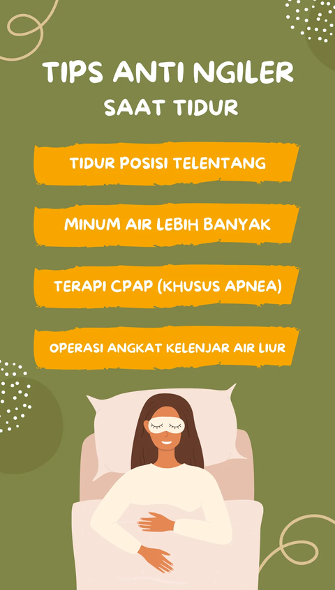 Kenapa Suka Ngiler Saat Tidur?