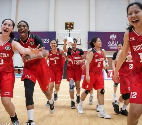 Momen Haru Timnas Basket Putri Ukir Sejarah Raih Emas di Sea Games 2023