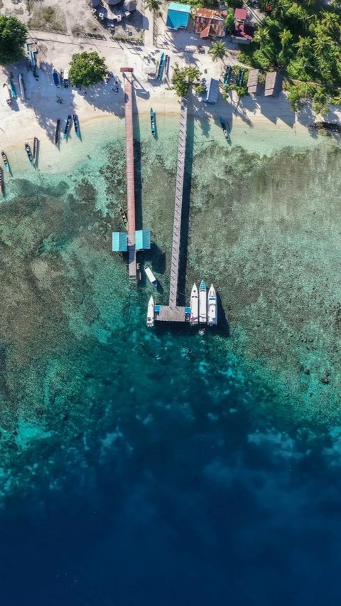 Surga Kecil ini merupakan julukan bagi Raja Ampat, Papua.