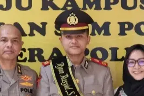 Iptu Ryan Rasyid anak Irjen Hendro Pandowo.