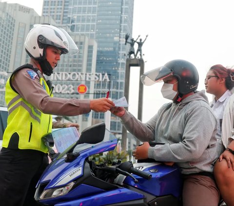 Tilang Manual Hidup Lagi, SIM Bisa Dicabut