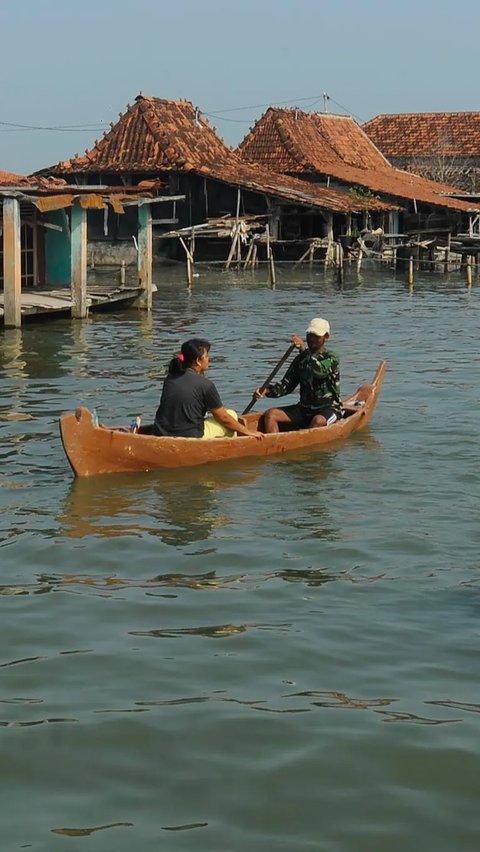 Ketinggian air rob dipengaruhi gaya tarik benda angkasa seperti bulan dan matahari terhadap air laut di bumi.