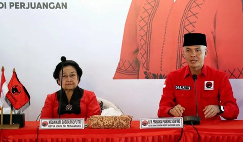 Ketua Umum PDIP Megawati Soekarnoputri menyebut, banyak tokoh yang antre untuk menjadi pendamping Ganjar di Pilpres 2024.
