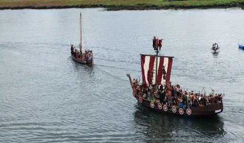 Kapal Bangsa Viking Berlayar Jauh Hingga Benua Amerika dan Timur Tengah