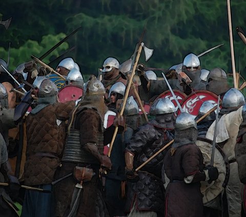 Bangsa Viking pernah mengalahkan banyak kerajaan kecil di Inggris dan menguasai wilayah tersebut sekitar tahun 800-1.000.