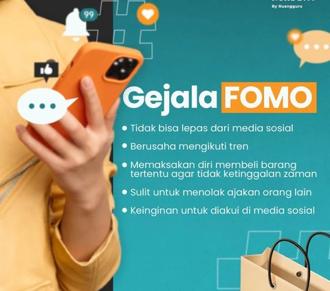 Tanda-tanda ini jadi salah satu ciri FOMO, adakah di diri Anda?