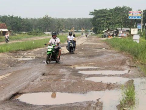 Jokowi 'Offroad' di Lampung