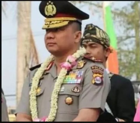 Potret Teddy Minahasa saat masih berdinas di Korps Bhayangkara