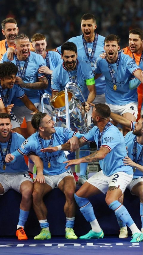 Sandang Treble Winners, Manchester City Kian Raksasa