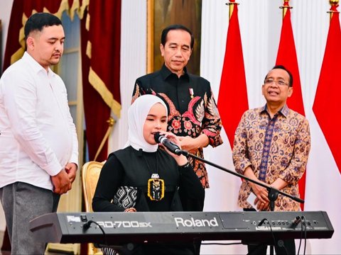 Jokowi Terpukau Suara Emas Putri Ariani