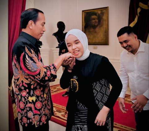 Jokowi Terpukau Suara Emas Putri Ariani