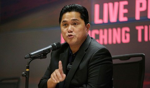 Erick Thohir tak kasih ampun.