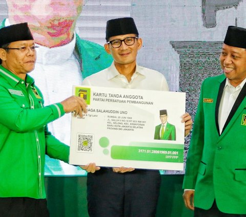 Sandiaga Berseragam PPP