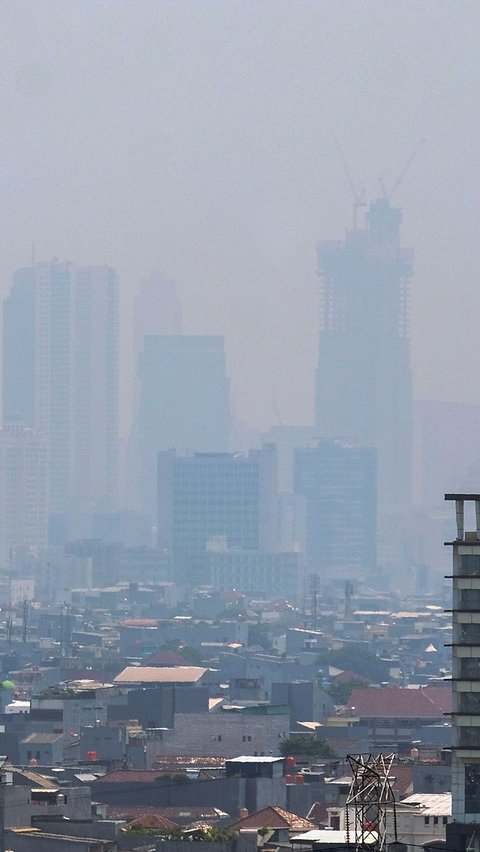 Kabut Polusi di Jakarta