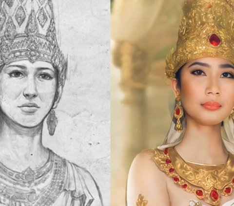 Kecantikan Maharupa Ratu-ratu Tanah Jawa Dibalut Sentuhan AI