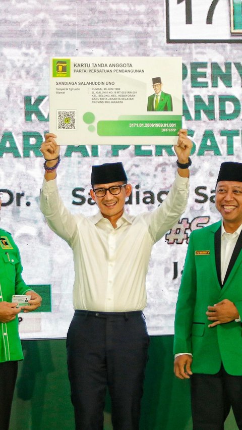 Jejak Sandiaga: Ditolak Megawati, Gagal Ambil Alih PKS, Gabung PPP