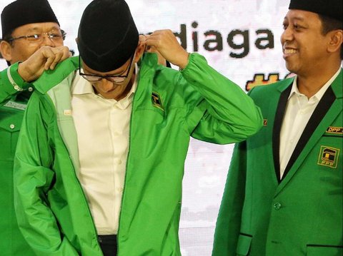 Setelah operasi tersebut gagal, Sandiaga merapat ke PPP dari diresmikan dua hari lalu.