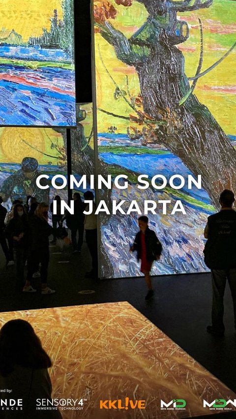 Fakta Menarik Pameran Van Gogh Alive in Jakarta, Tiket Mulai Rp150 Ribu