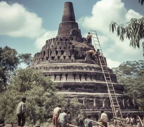 Zona Kamadhatu adalah alam dunia yang terlihat dan sedang dialami oleh manusia sekarang. Terdiri dari 160 relief.