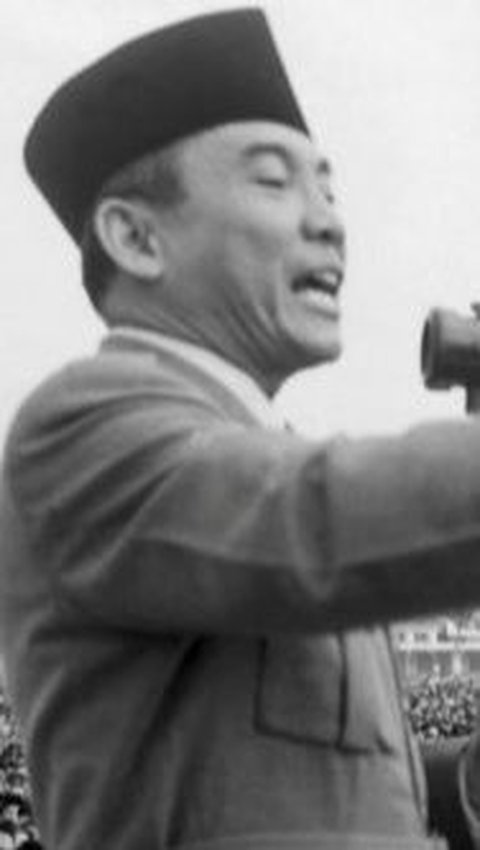 Presiden Pertama RI Soekarno.