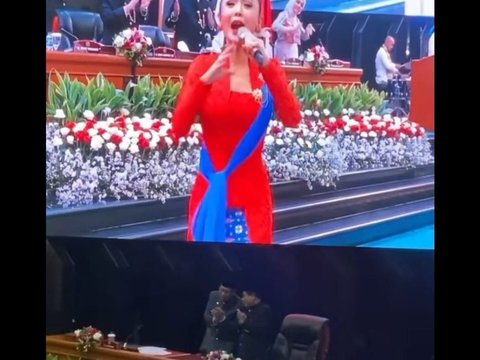 Potret Cantik Yuni Shara Berkebaya Merah, Netizen Sebut Selalu Memukau