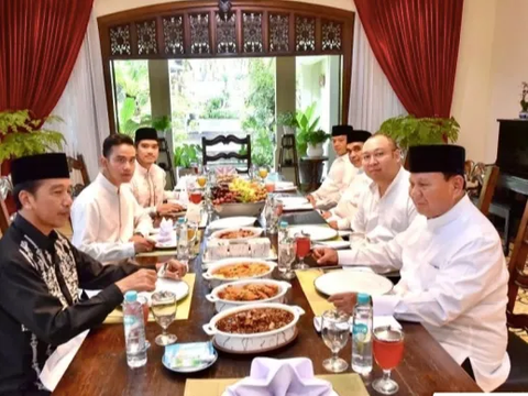 Lebaran ala Jokowi dan Prabowo