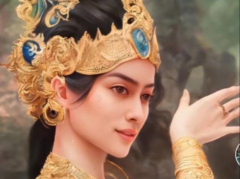 Pesona Ayu Ratu Penguasa Kerajaan Nusantara Versi AI, Mana yang Lebih Cantik?