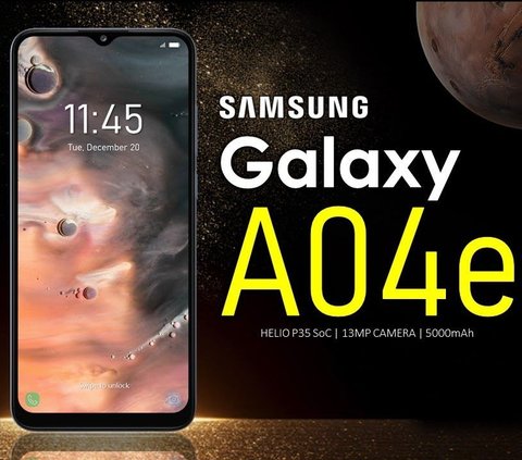 Ketika kamera jadi konsiderasi utama Anda, maka Samsung Galaxy A04e bisa jadi pilihan.