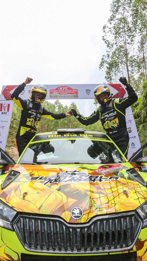 Raih Podium Tertinggi, Ini Detik-Detik Musa Rajekshah Menjuarai Danau Toba Rally 2023