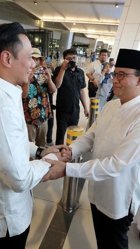 Tak Hanya Bertemu Ganjar, Intip Pertemuan Anies Baswedan dan AHY Sebelum Berangkat Haji