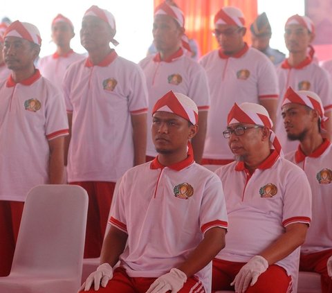 Keharuan 76 Narapidana Teroris Berikrar Setia NKRI