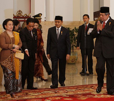 Pasang Surut Hubungan Megawati-SBY